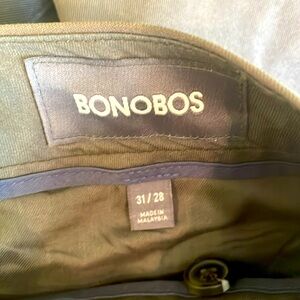 EUC Bonobos in classic gray. Friday! 31 in waist 28 length.